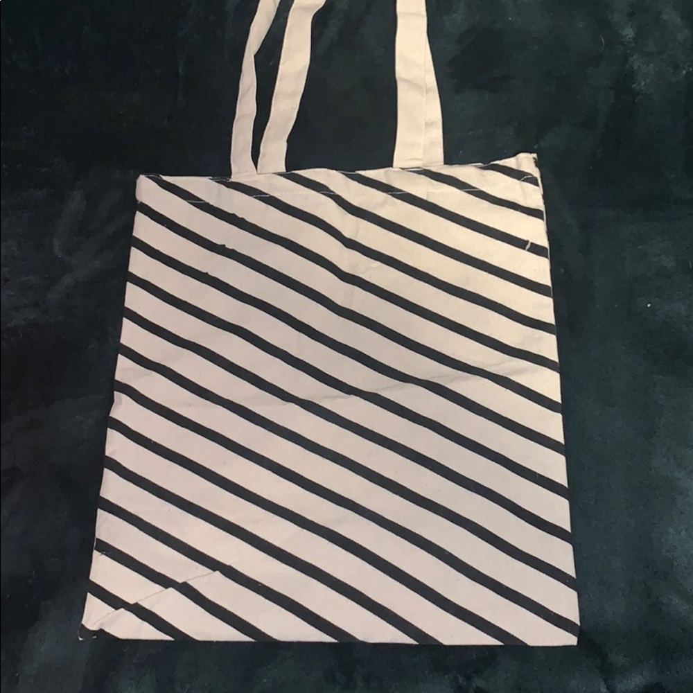 Striped Tote Bag
